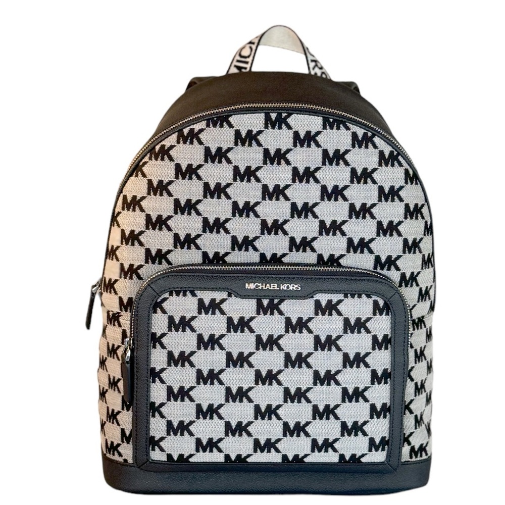 Michael Kors Cooper Large Backpack MK Beige Black